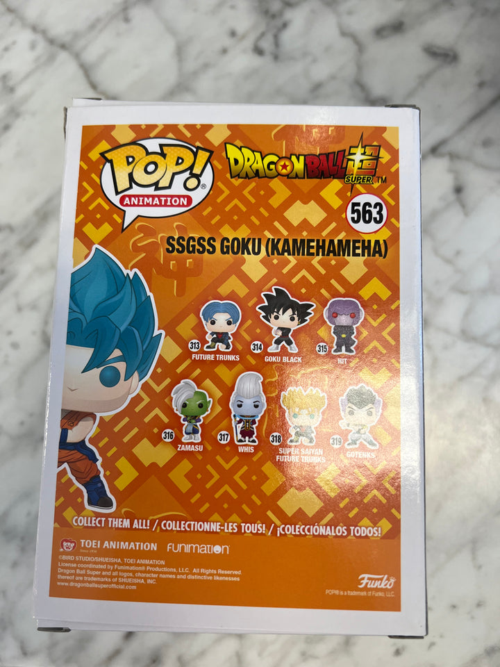 Funko Pop! Dragon Ball Super SSGSS Goku (Kamehameha) Chalice Exclusive #563 FP9224