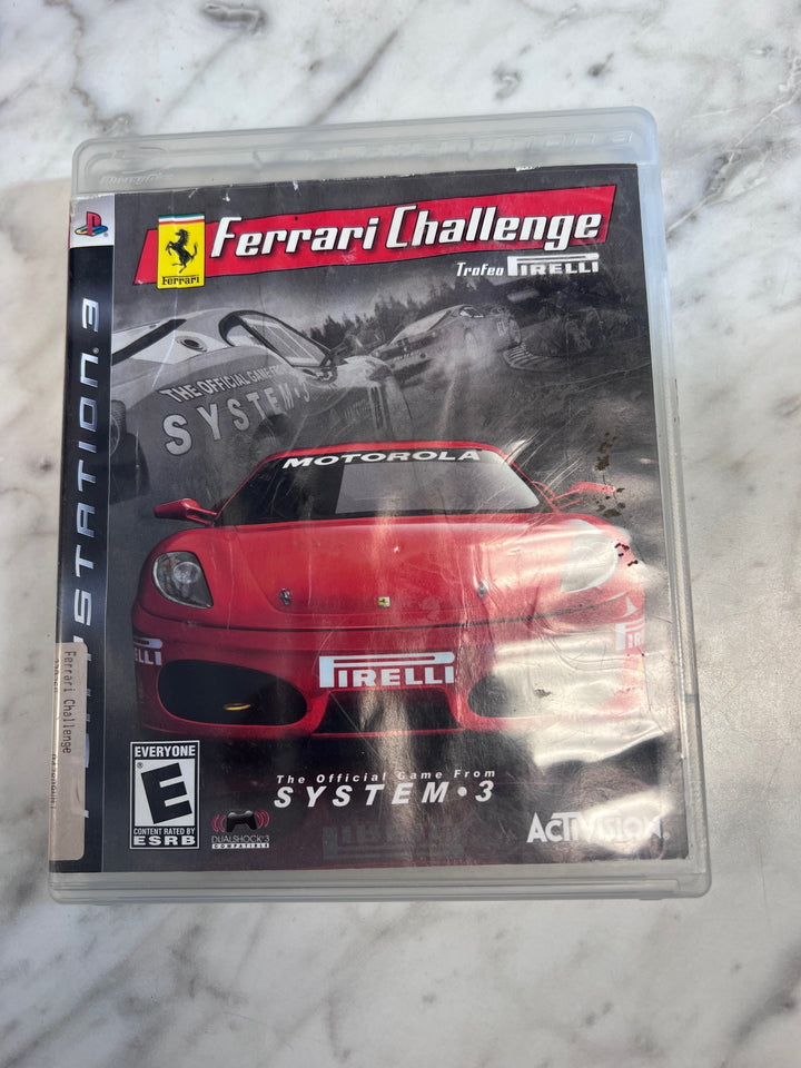Ferrari Challenge PS3 Playstation 3 Case and Manual ONLY CO91725