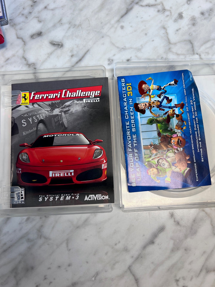 Ferrari Challenge PS3 Playstation 3 Case and Manual ONLY CO91725