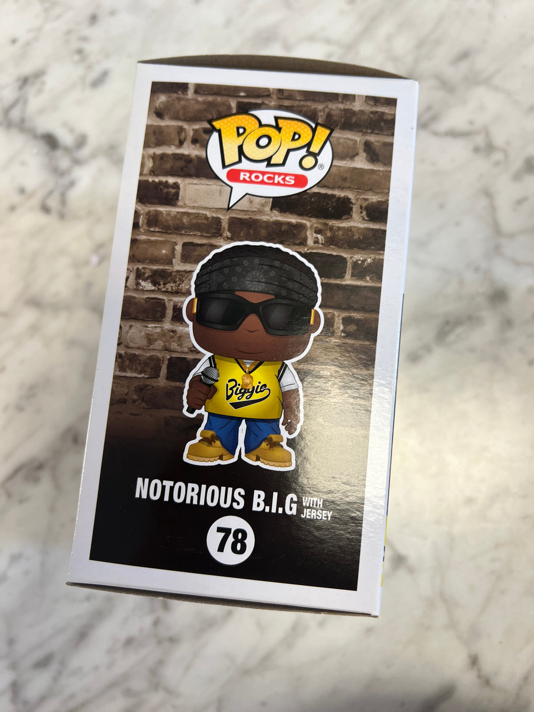 Funko Pop! Rocks The Notorious B.I.G w/Jersey Vinyl Figure #78 FP61924