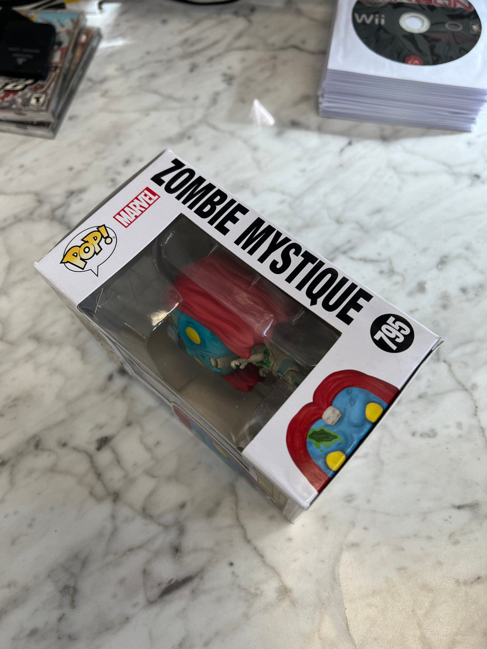 Funko Pop Zombie Mystique 795 Marvel Zombies Special Edition Vinyl Figure!!!!