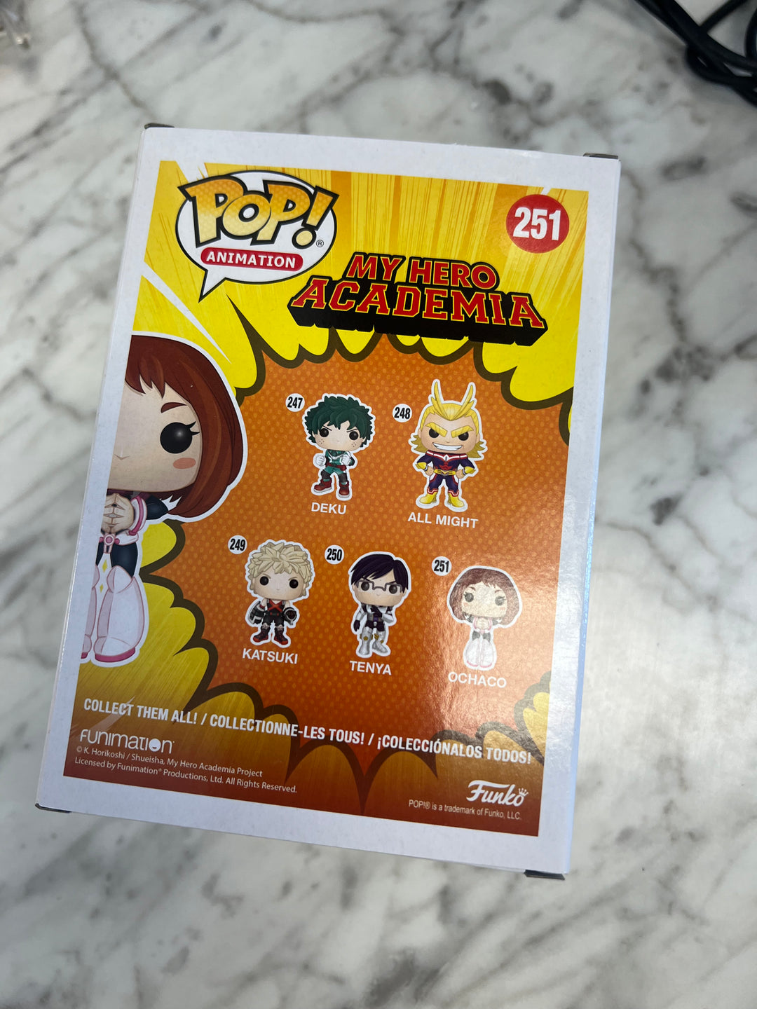 Funko Pop My Hero Academia : Ochaco #251 Vinyl Figure   FP9224