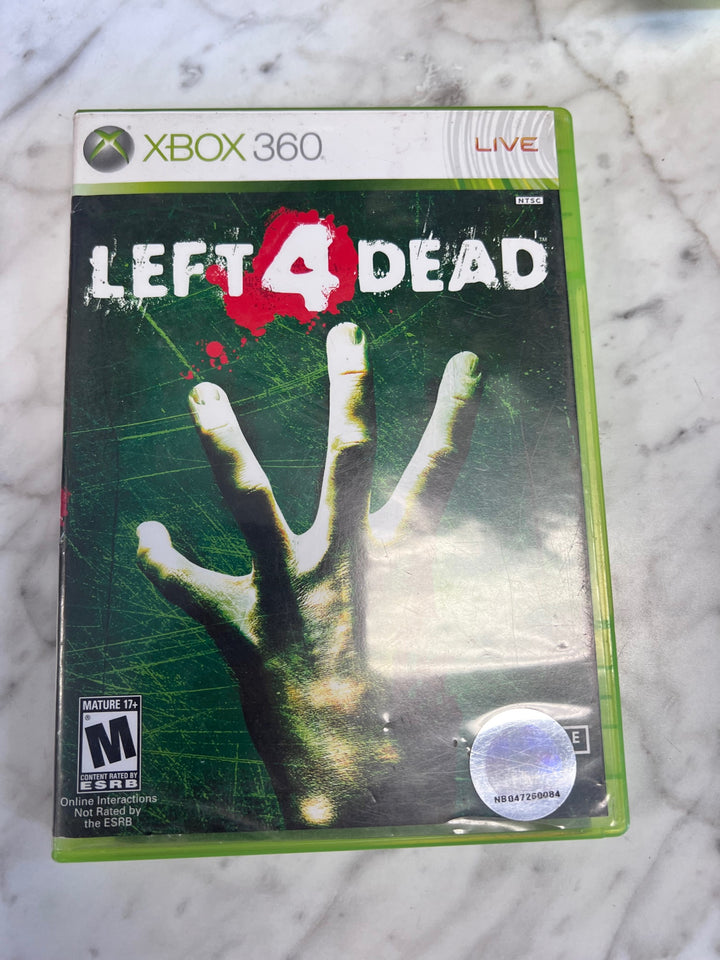 Left 4 Dead Xbox 360 Case and Manual ONLY CO91725