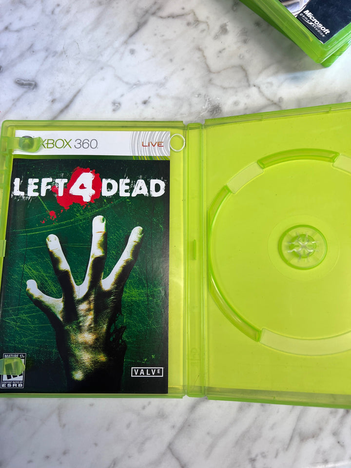 Left 4 Dead Xbox 360 Case and Manual ONLY CO91725
