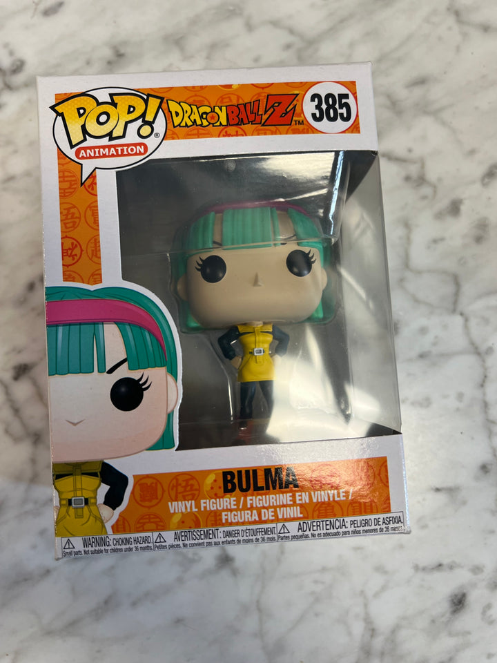 Funko Pop! Dragon Ball Z - Bulma (Yellow Dress) #385 Funko Pop Figure FP61924