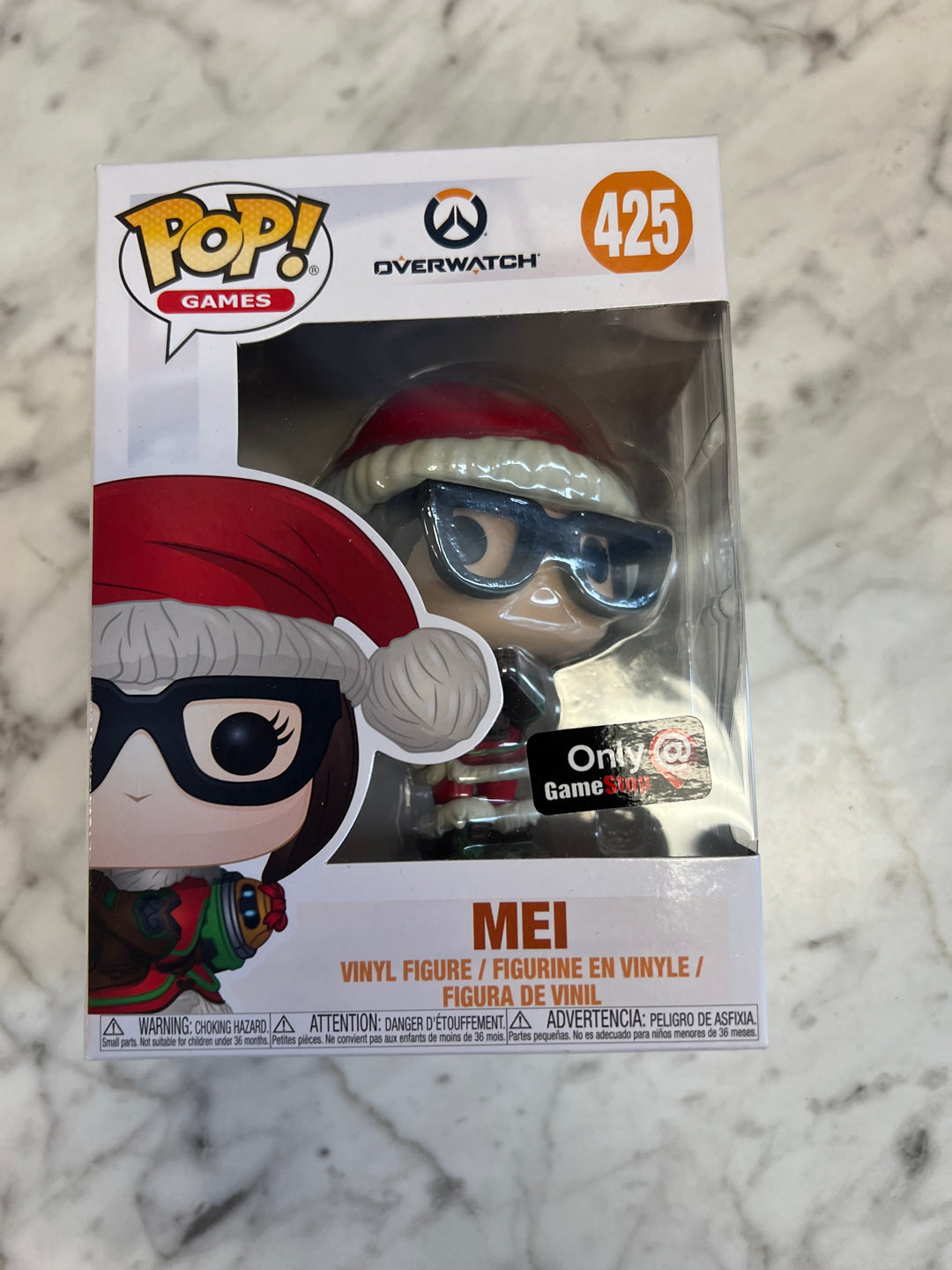 Funko POP! Games: Overwatch #425 - Santa Mei Funko Pop Figure FP61924