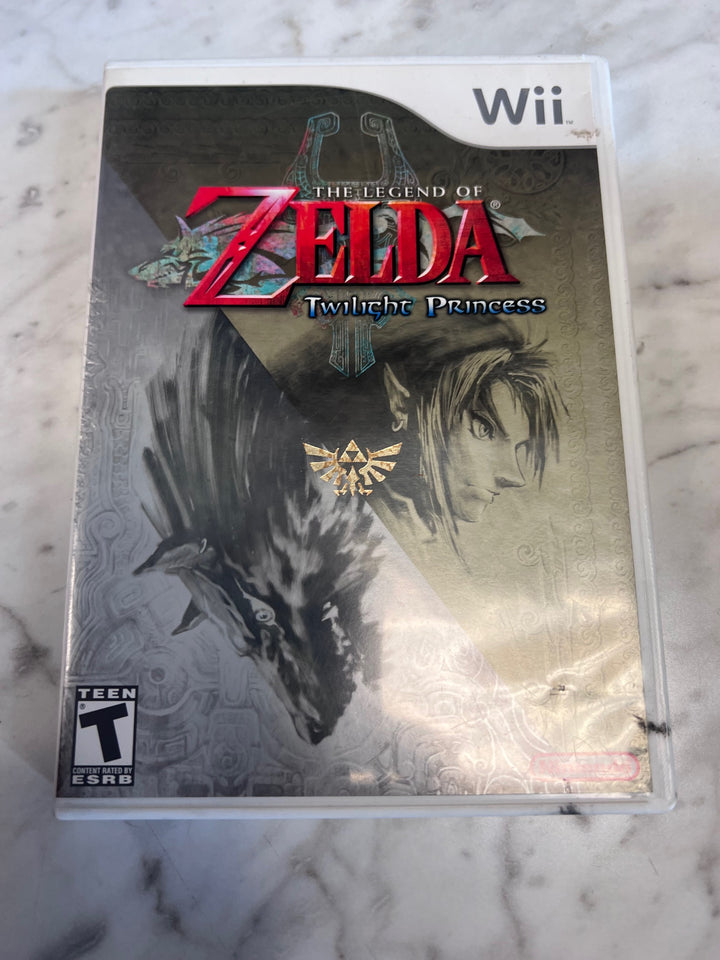 The Legend of Zelda Twilight Princess Nintendo Wii Case and Manual ONLY CO91725