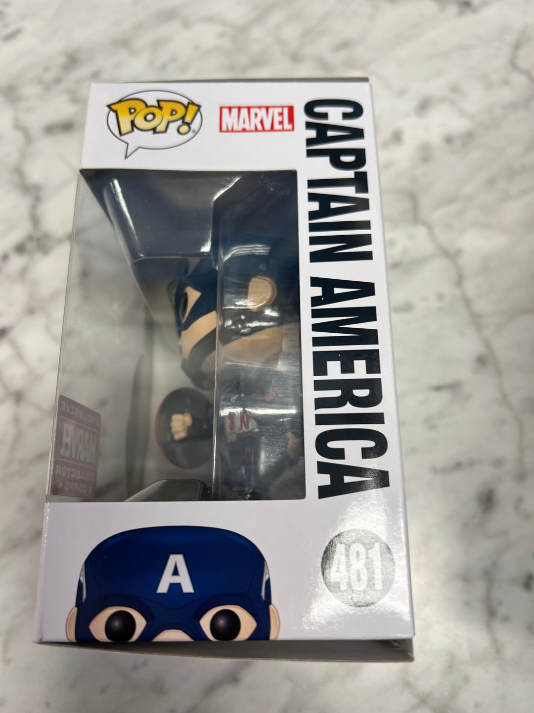 Funko Pop! Marvel Avengers Endgame Captain America 481 Marvel Collector Corps FP61924