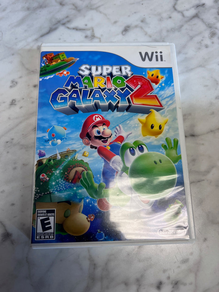Super Mario Galaxy 2 Nintendo Wii Case and Manual ONLY CO91725