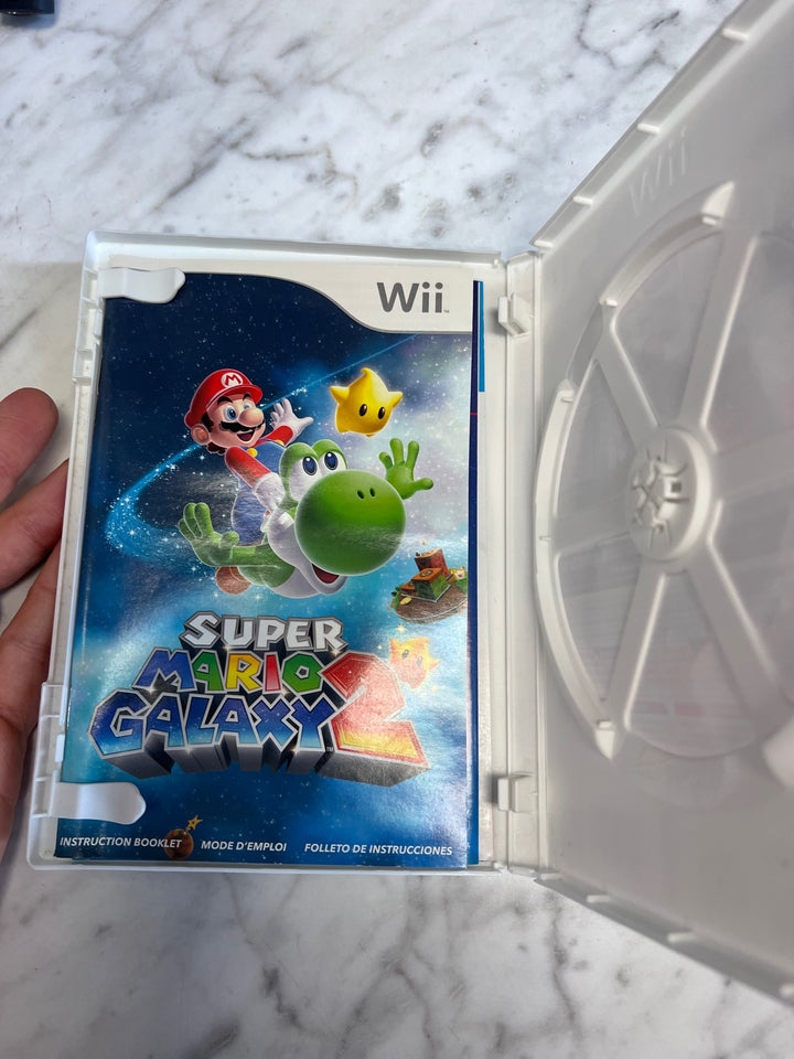 Super Mario Galaxy 2 Nintendo Wii Case and Manual ONLY CO91725