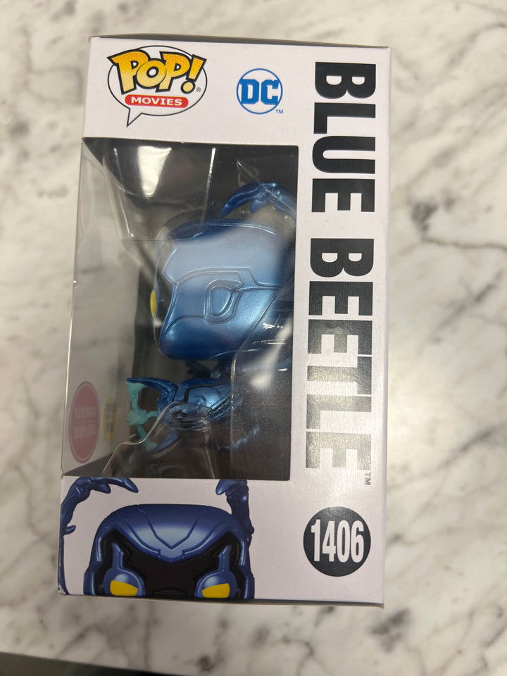 Funko Pop! Vinyl: DC Universe - Blue Beetle (Glow) #1406  FP12124