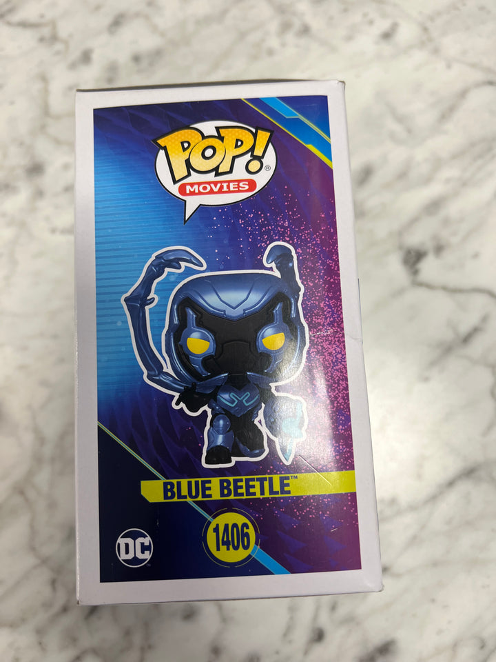 Funko Pop! Vinyl: DC Universe - Blue Beetle (Glow) #1406  FP12124