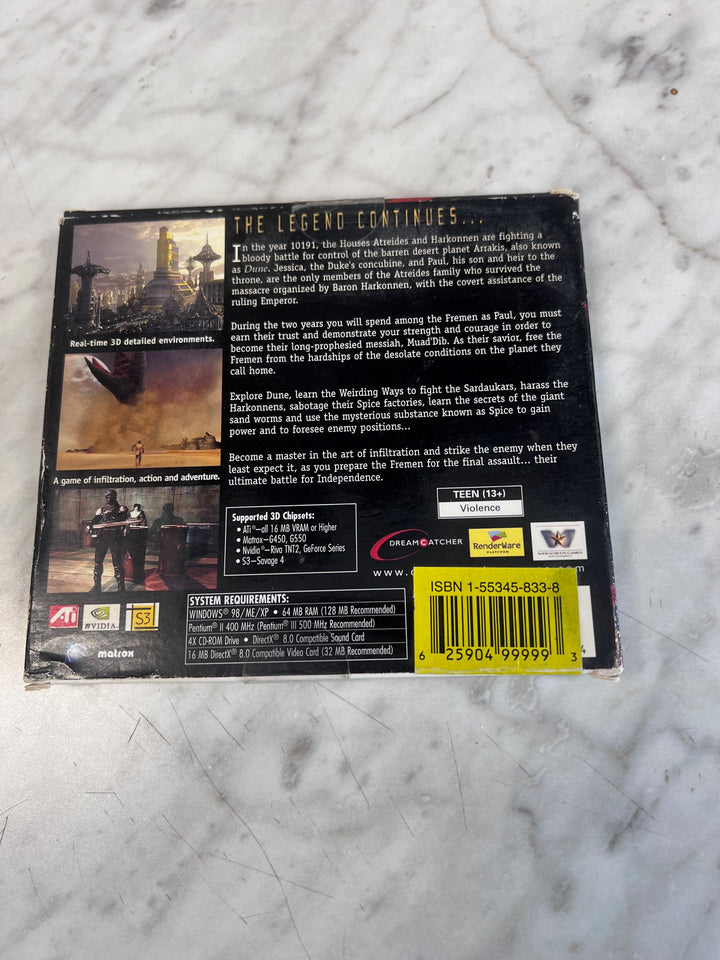 Frank Herbert's Dune Jewel Case PC CD-ROM PC1126