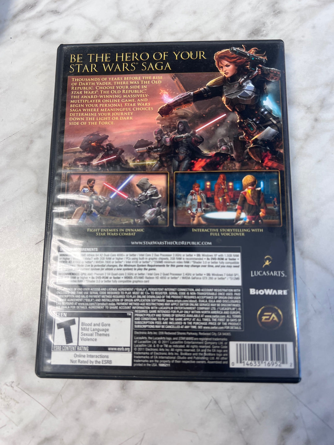 Star Wars the Old Republic PC DVD-ROM PC1126