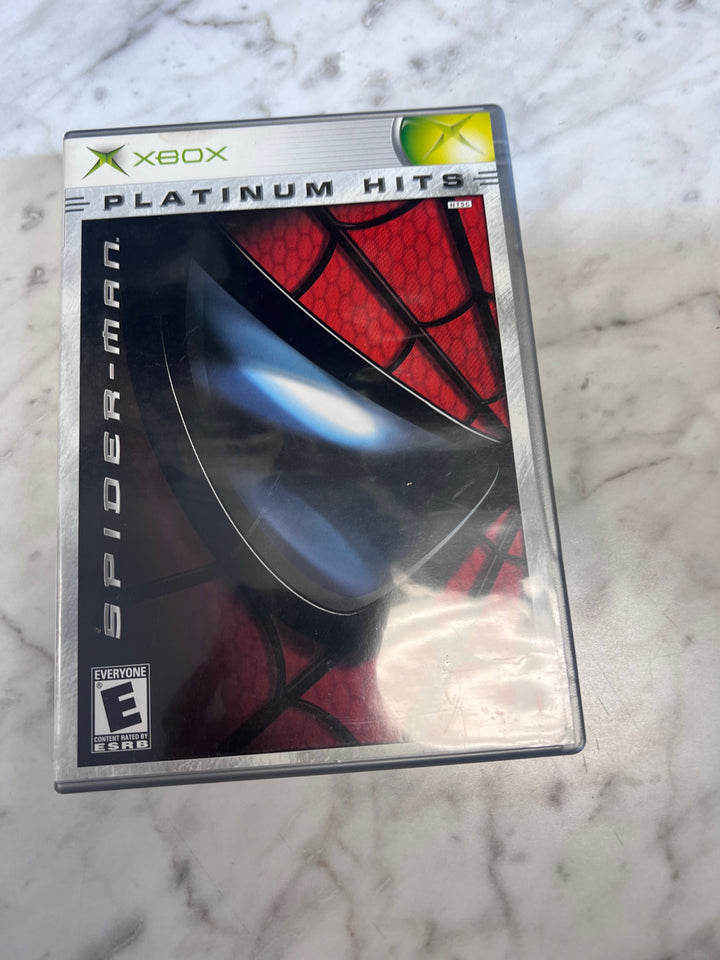 Spider-Man Original Xbox Case and Manual ONLY CO91725