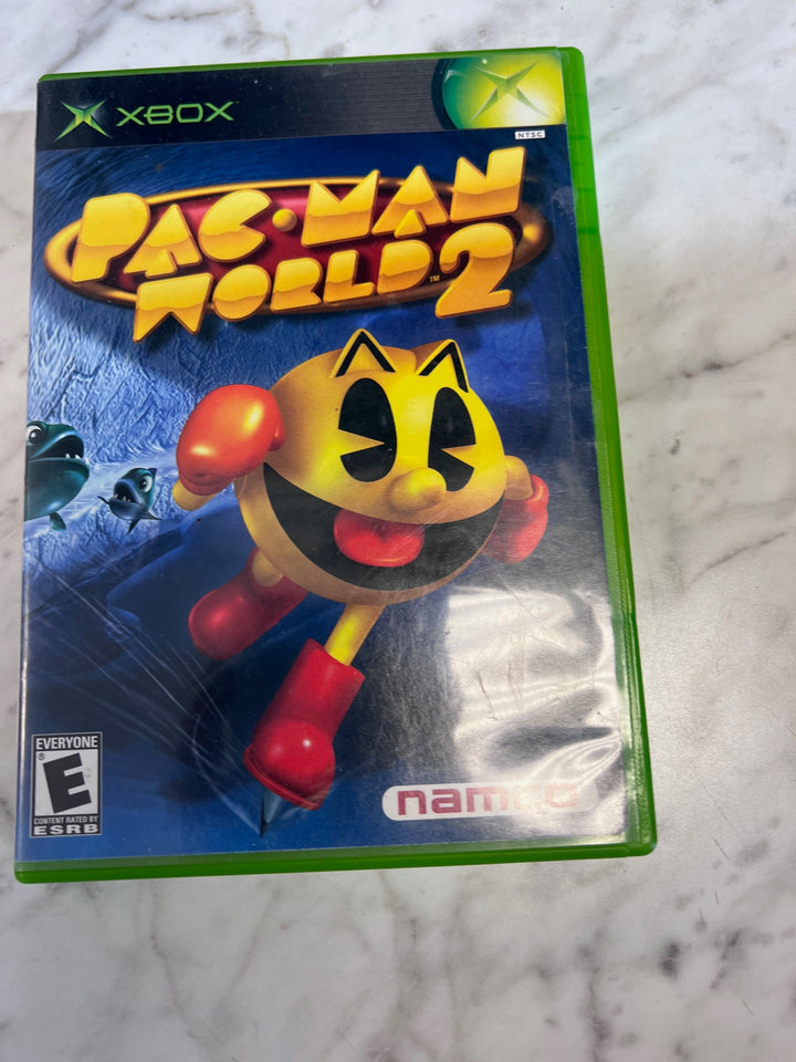 Pac-Man World 2 Original Xbox Case and Manual ONLY CO91725