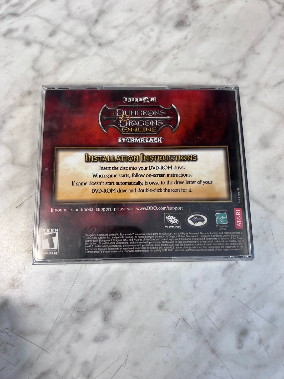 Dungeons & Dragons Online Stormreach PC DVD-ROM PC1126