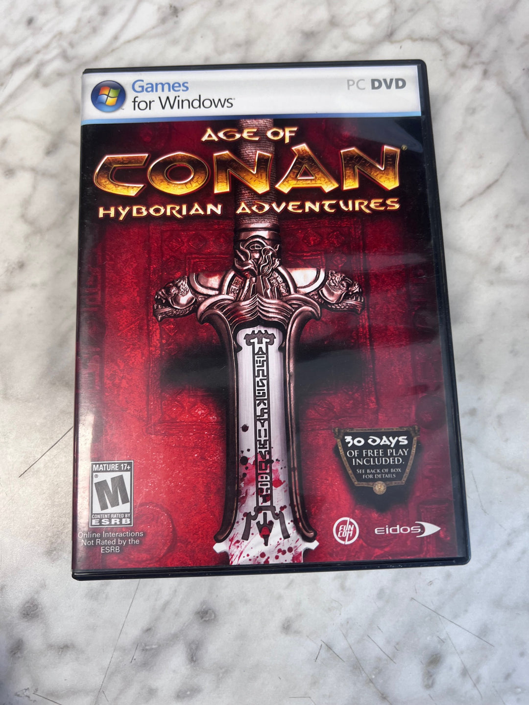 Age of Conan Hyborian Adventures PC DVD-ROM PC1126