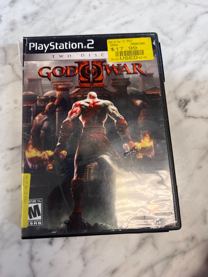 God of War PS2 Playstation 2 Case and Manual ONLY CO91725