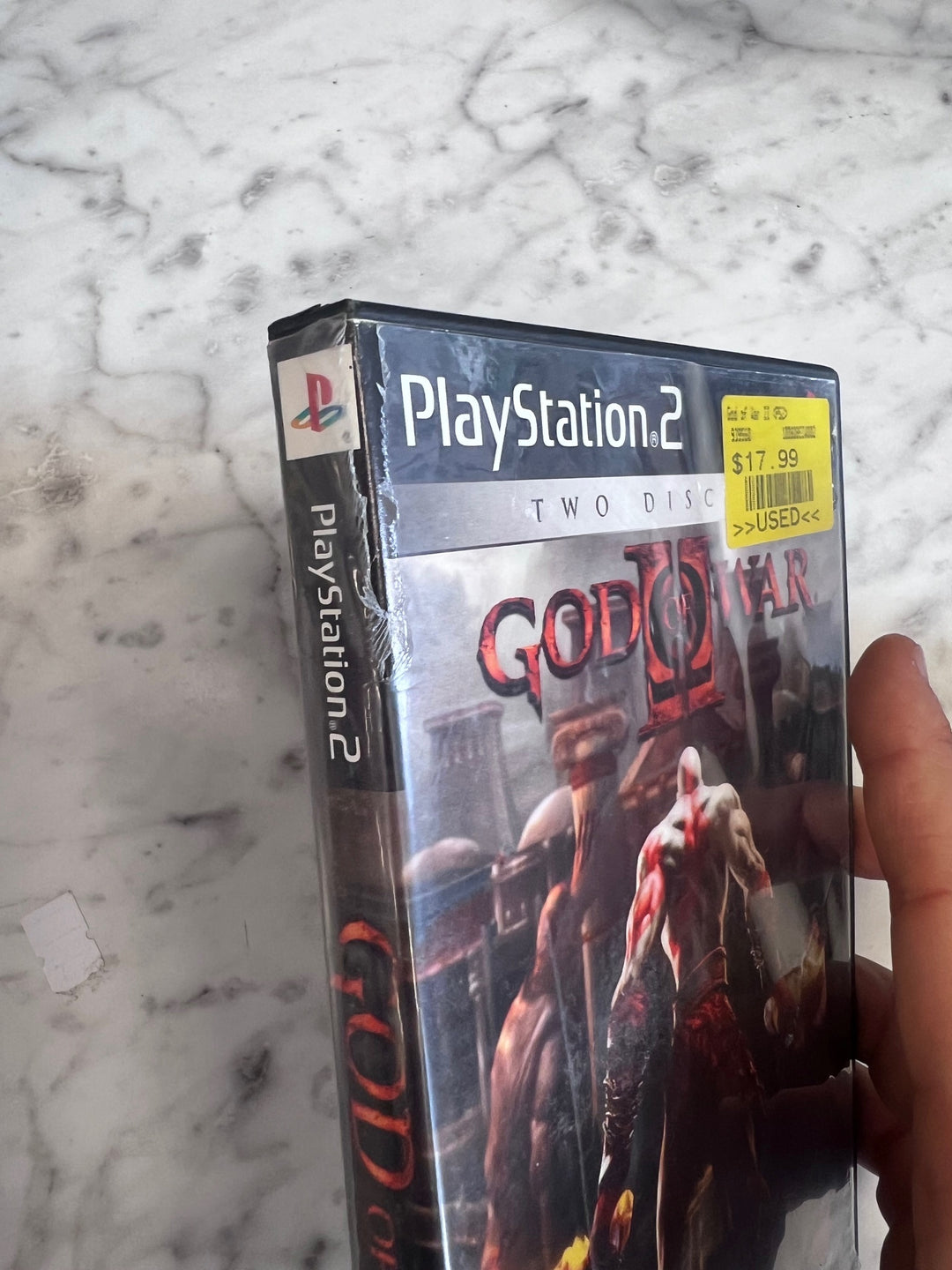 God of War PS2 Playstation 2 Case and Manual ONLY CO91725