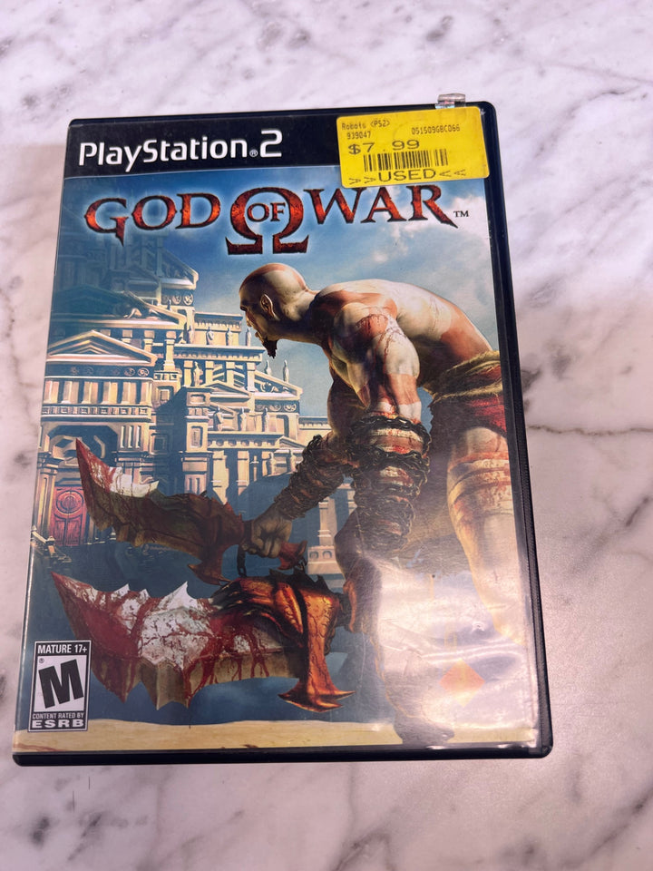 God of War PS2 Playstation 2 Case and Manual ONLY CO91725