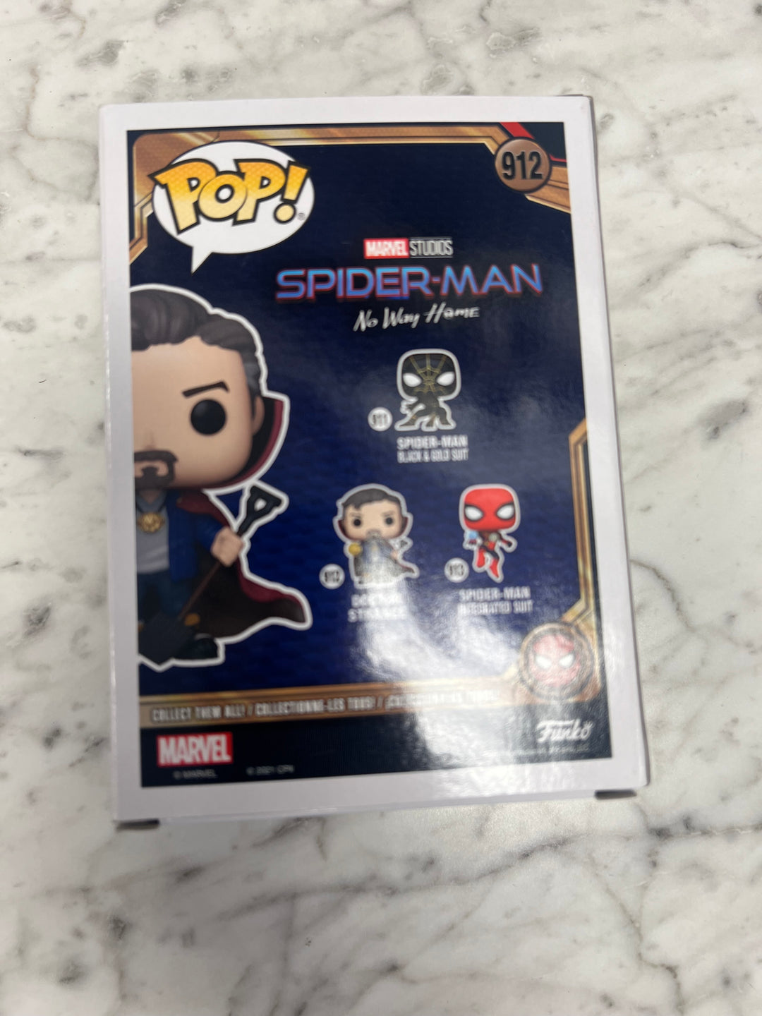 Dr. Strange w/ Shovel "Spider-man No Way Home" Marvel Funko Pop #912   FP12124