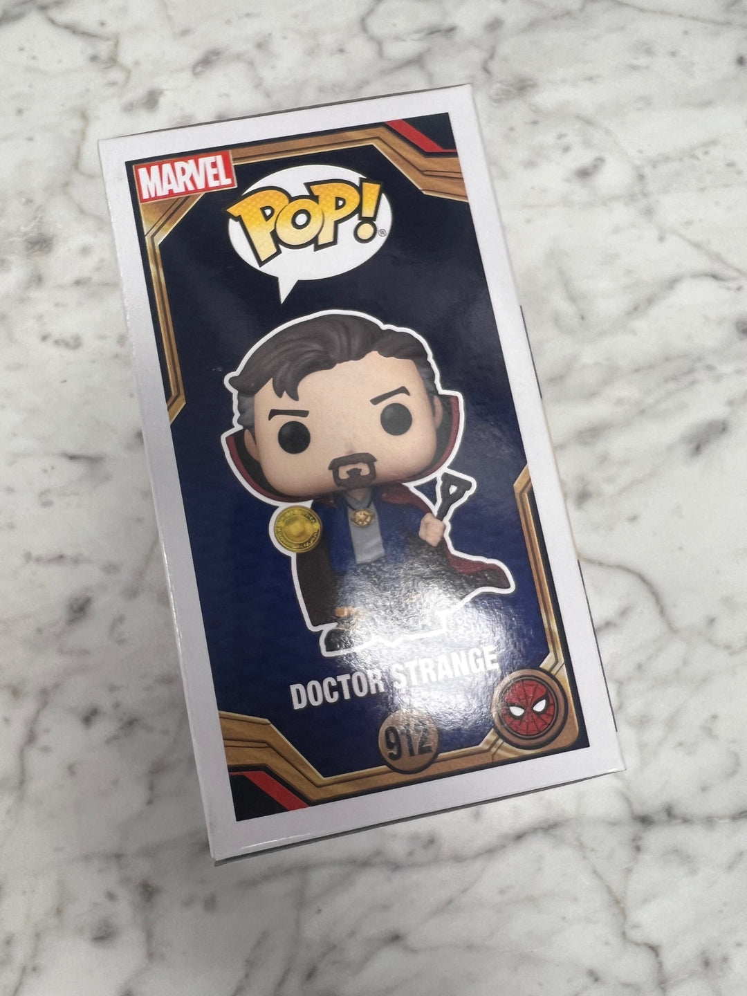 Dr. Strange w/ Shovel "Spider-man No Way Home" Marvel Funko Pop #912   FP12124