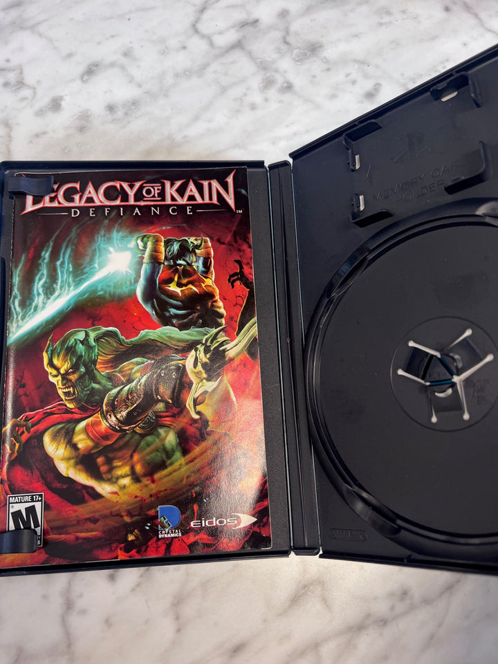 Legacy of Kain Defiance PS2 Playstation 2 Case and Manual ONLY CO91725