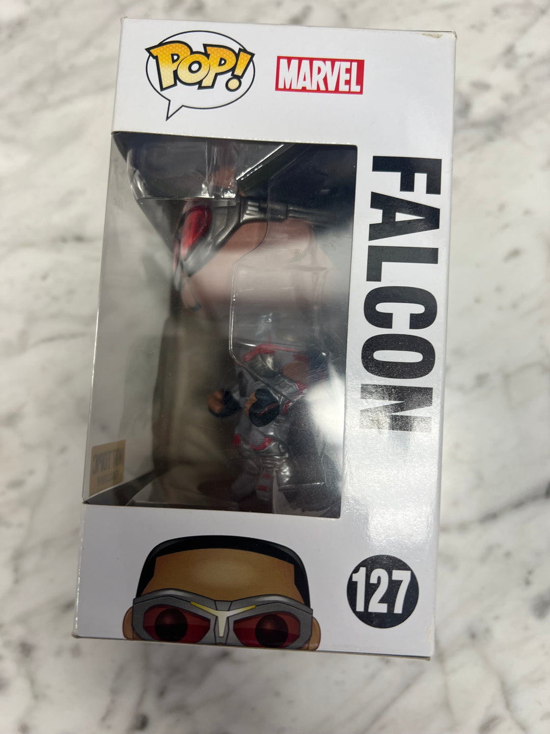 Funko Pop Marvel #127 Falcon Captain America Civil War Hot Topic Exclusive   FP12124