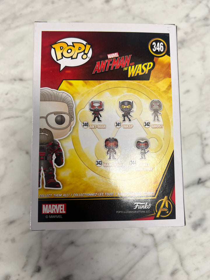 Funko POP! Marvel Ant-Man and the Wasp Hank Pym Unmasked #346   FP12124