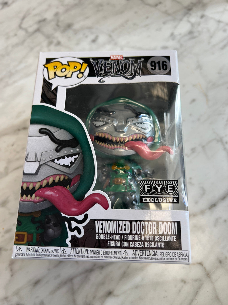 Funko POP! Marvel Venomized Doctor Doom #916 FYE Exclusive UD101024