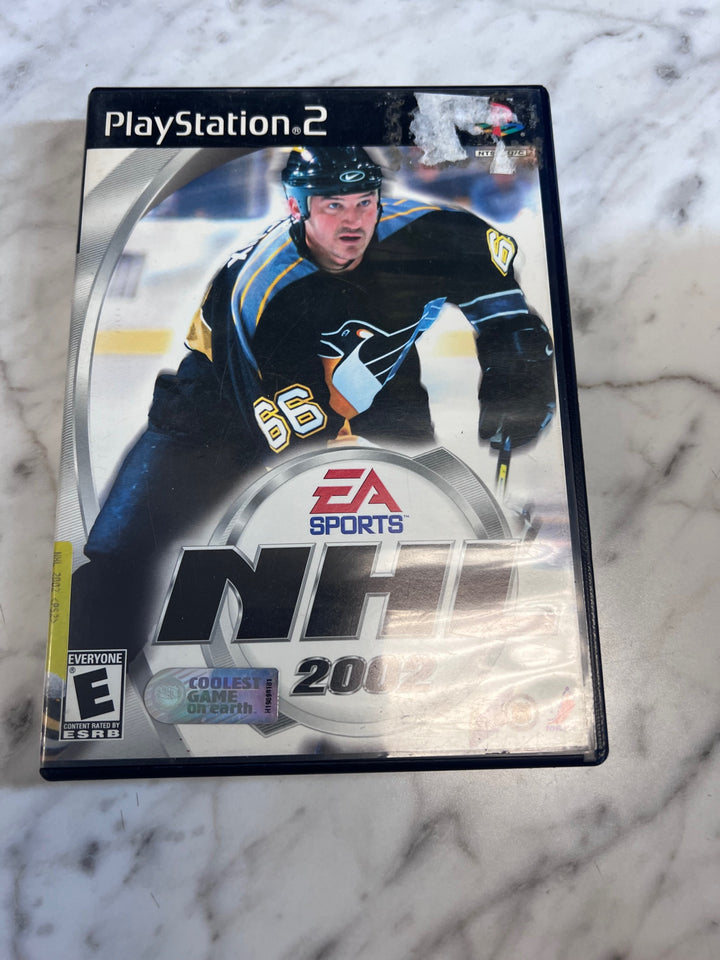 NHL 2002 PS2 Playstation 2 Case and Manual ONLY CO91725