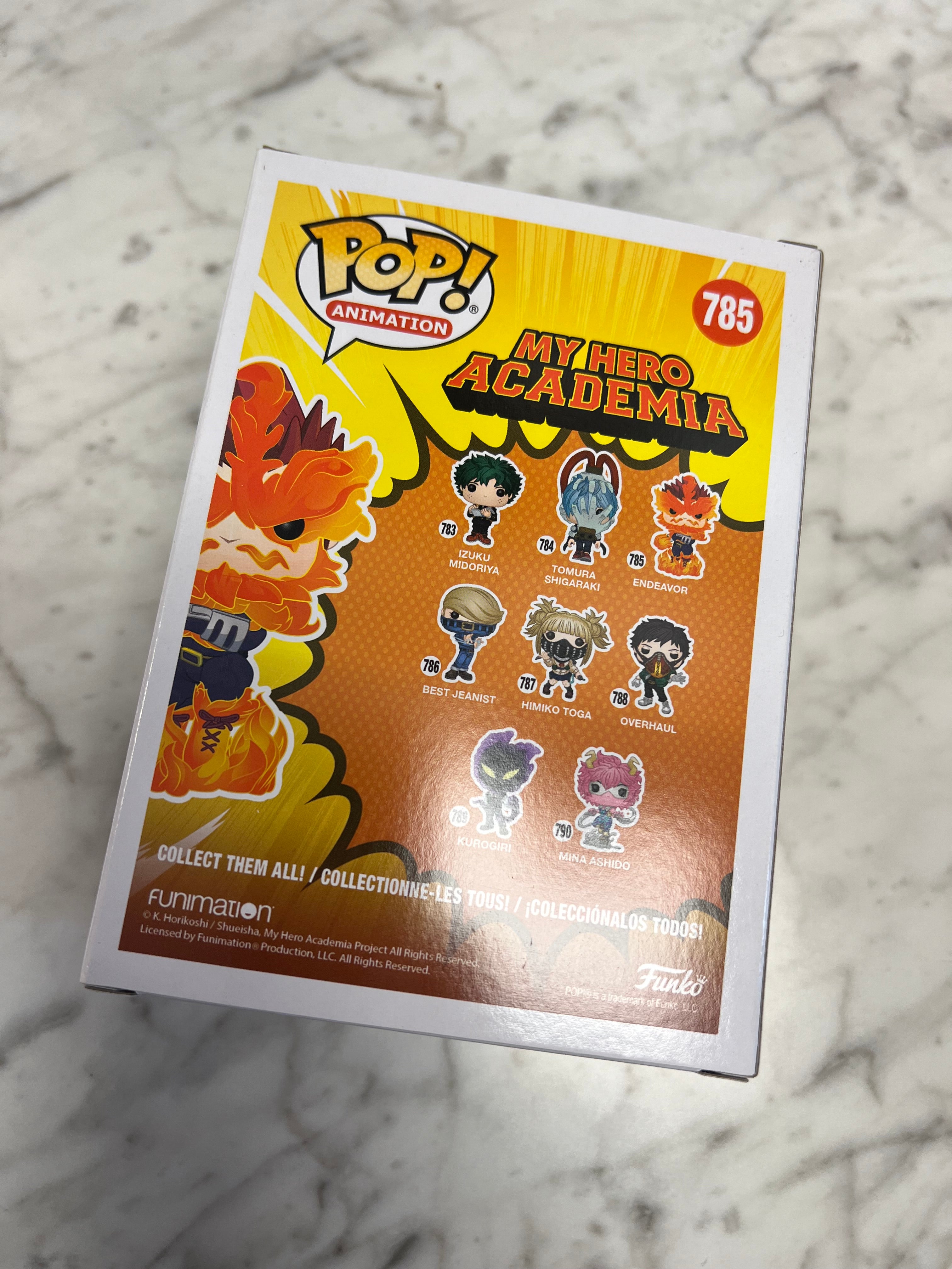 Funko Pop! Vinyl: My Hero Academia 785 (Amazon) - Endeavor (Glows