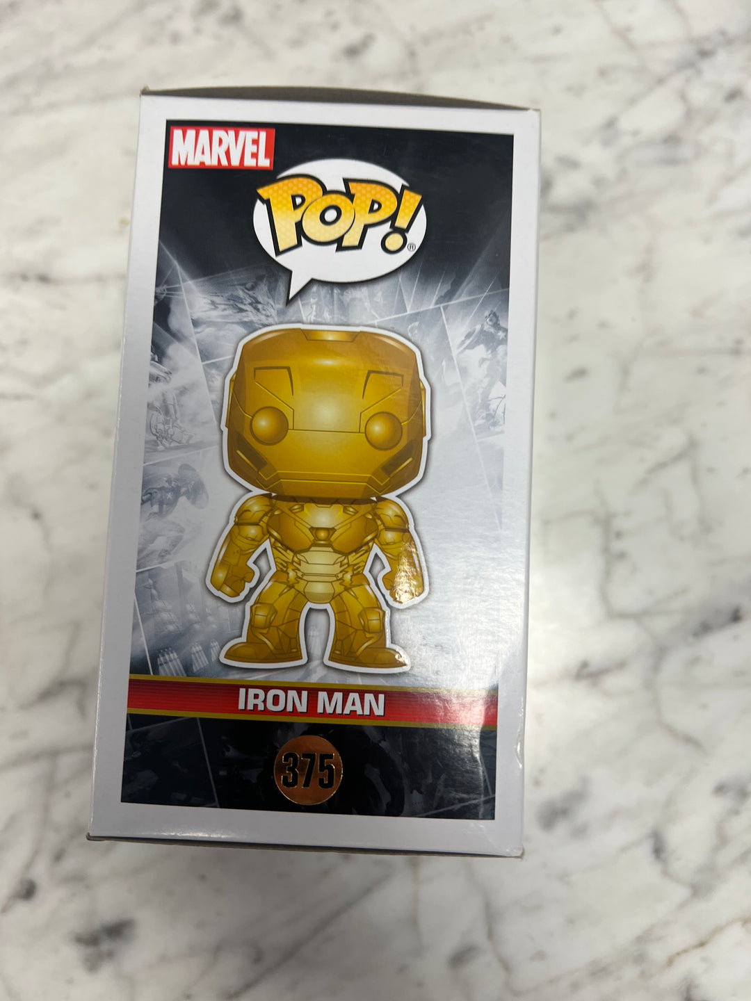 Funko Pop! Marvel Studios Iron Man #375 Vinyl Figure GOLD  FP12124