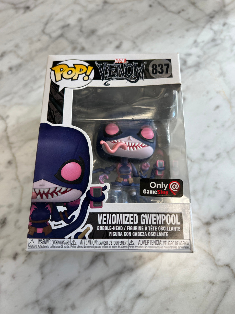 Funko Pop Marvel Venom - Venomized Gwenpool Vinyl *Gamestop Exclusive*