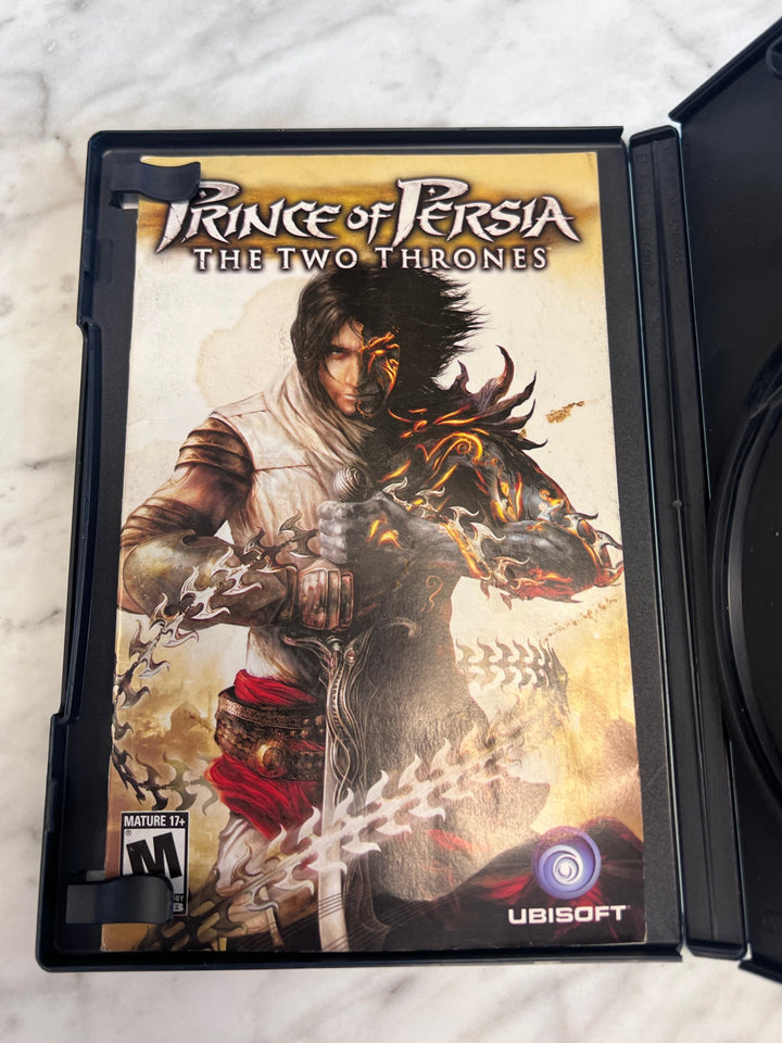 Prince of Persia Two Thrones PS2 Playstation 2 Case and Manual ONLY CO91725