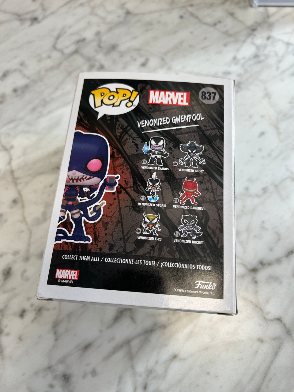 Funko Pop Marvel Venom - Venomized Gwenpool Vinyl *Gamestop Exclusive*