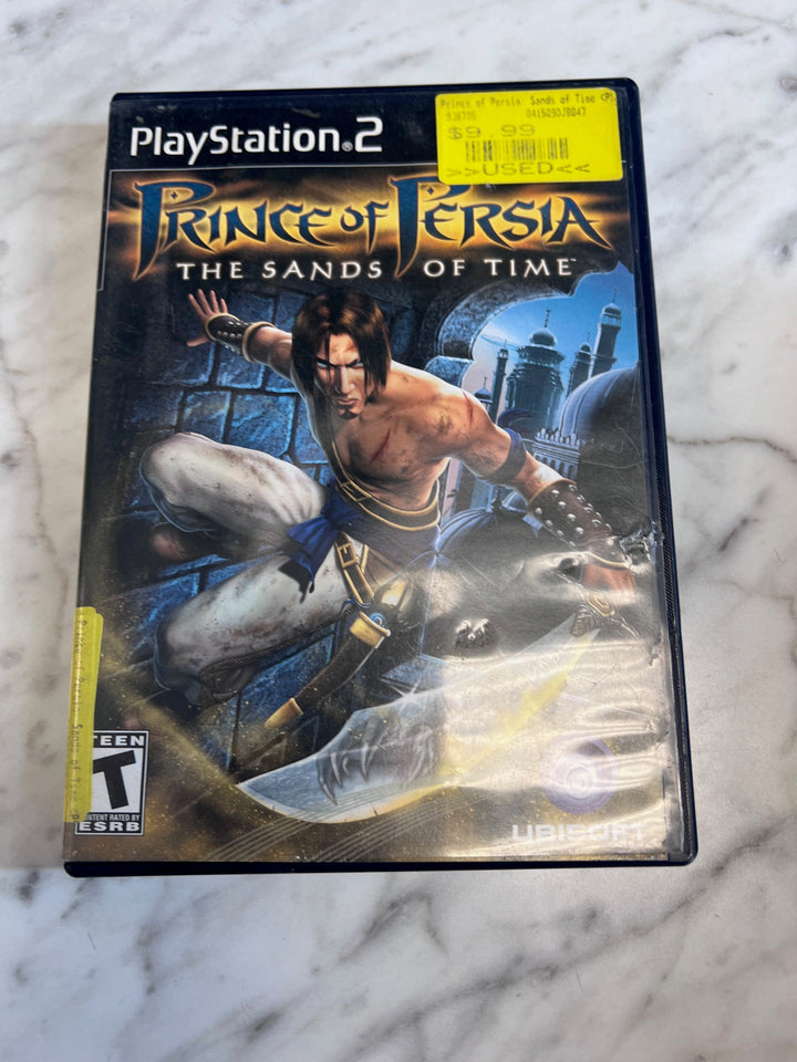 Prince of Persia The Sands of Time PS2 Playstation 2 Case and Manual ONLY CO91725