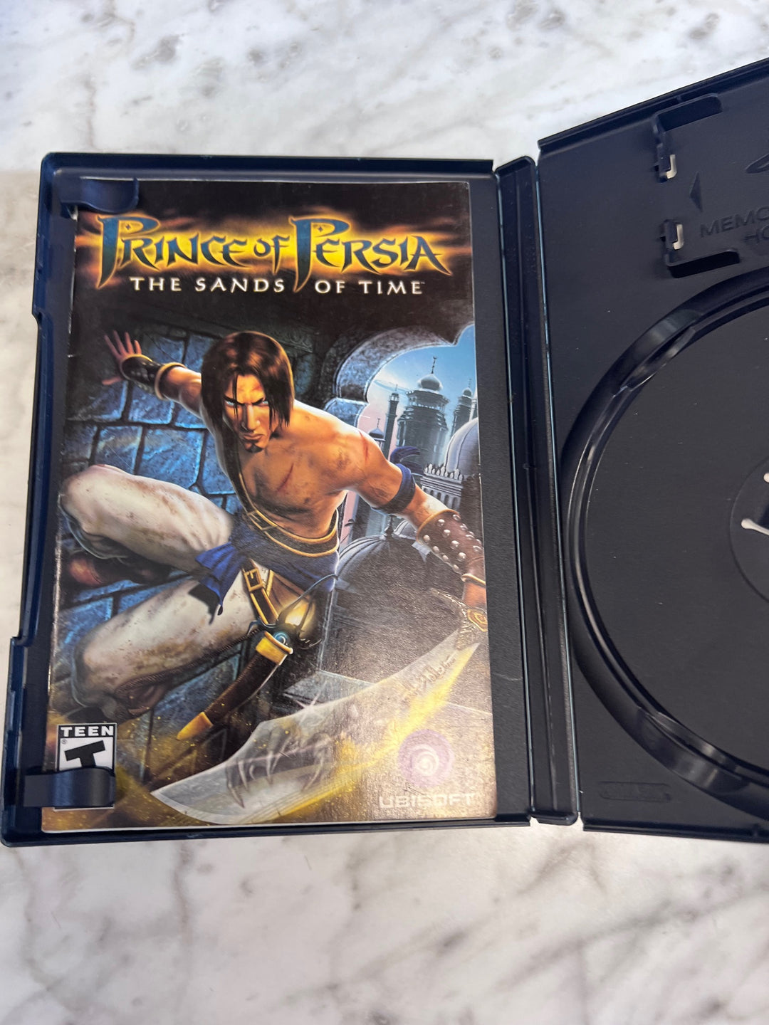 Prince of Persia The Sands of Time PS2 Playstation 2 Case and Manual ONLY CO91725
