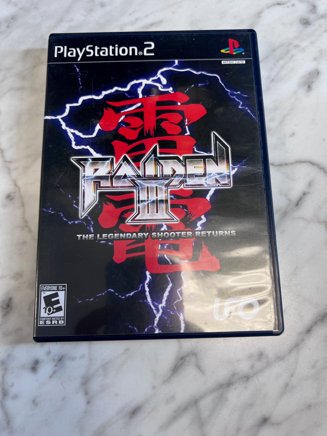 Raiden III The Legendary Shooter Returns PS2 Playstation 2 Case & Manual ONLY CO91725