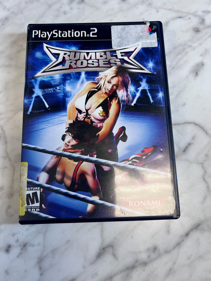 Rumble Roses PS2 Playstation 2 Case & Manual ONLY CO91725