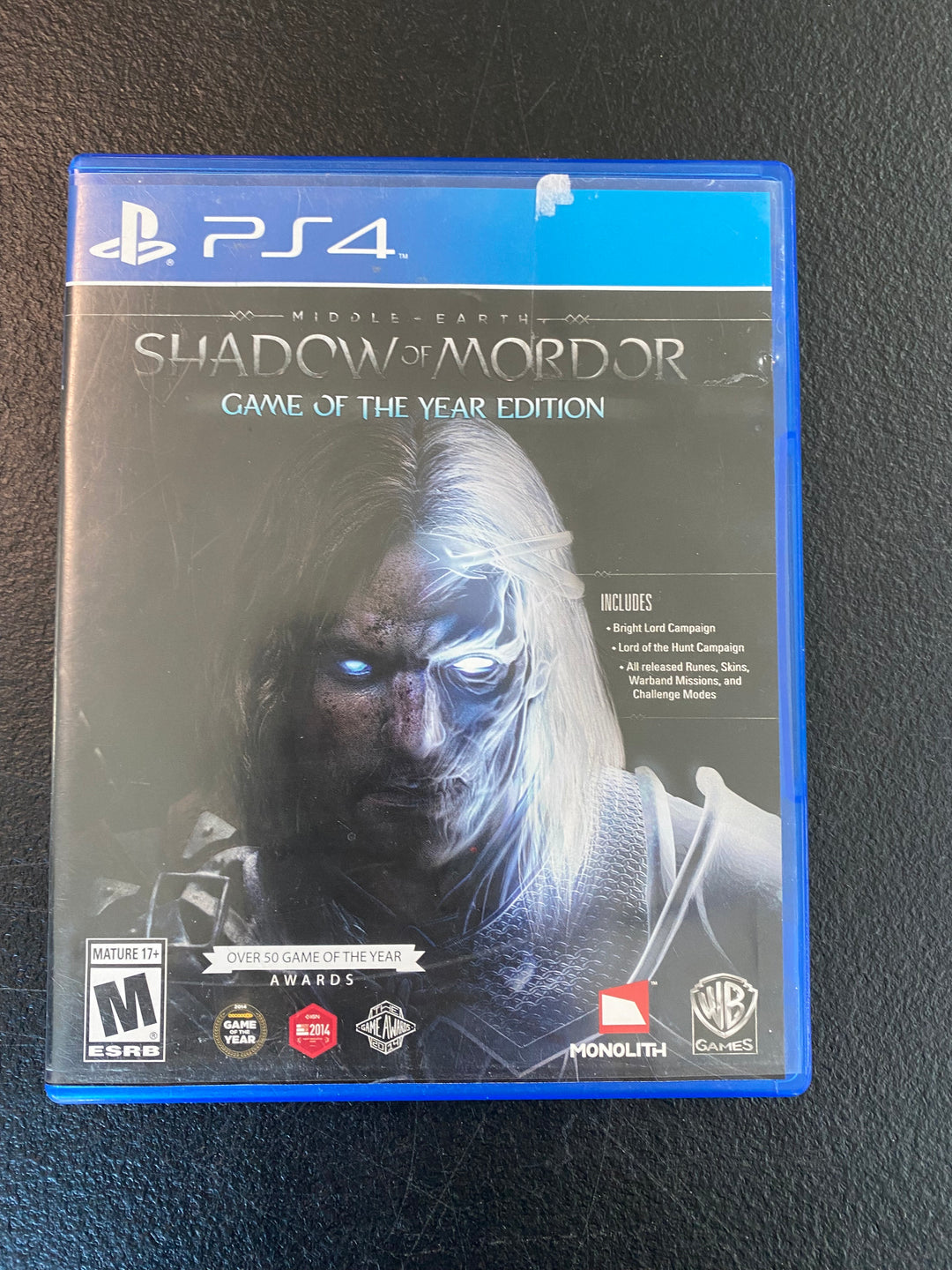 Middle-Earth: Shadow of Mordor - PS4 W4225