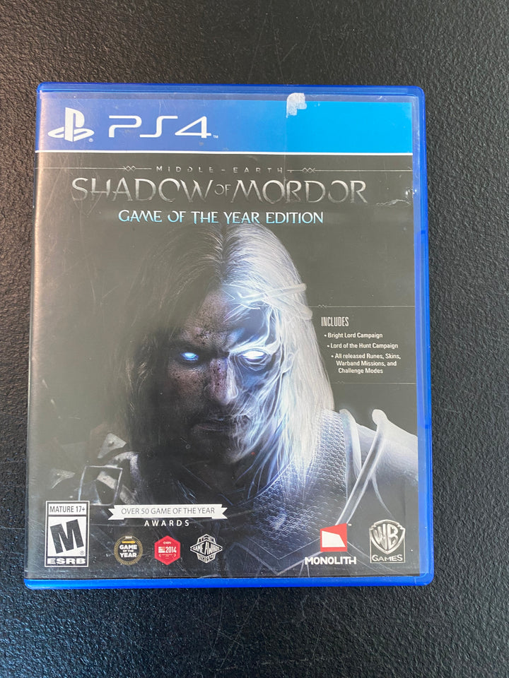 Middle-Earth: Shadow of Mordor - PS4 W4225