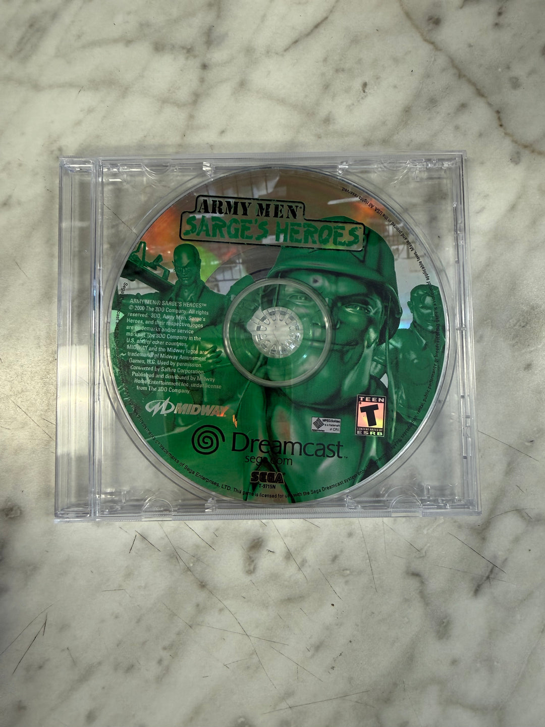 Army Men Sarge's Heroes (DISC ONLY) - Dreamcast DI61626