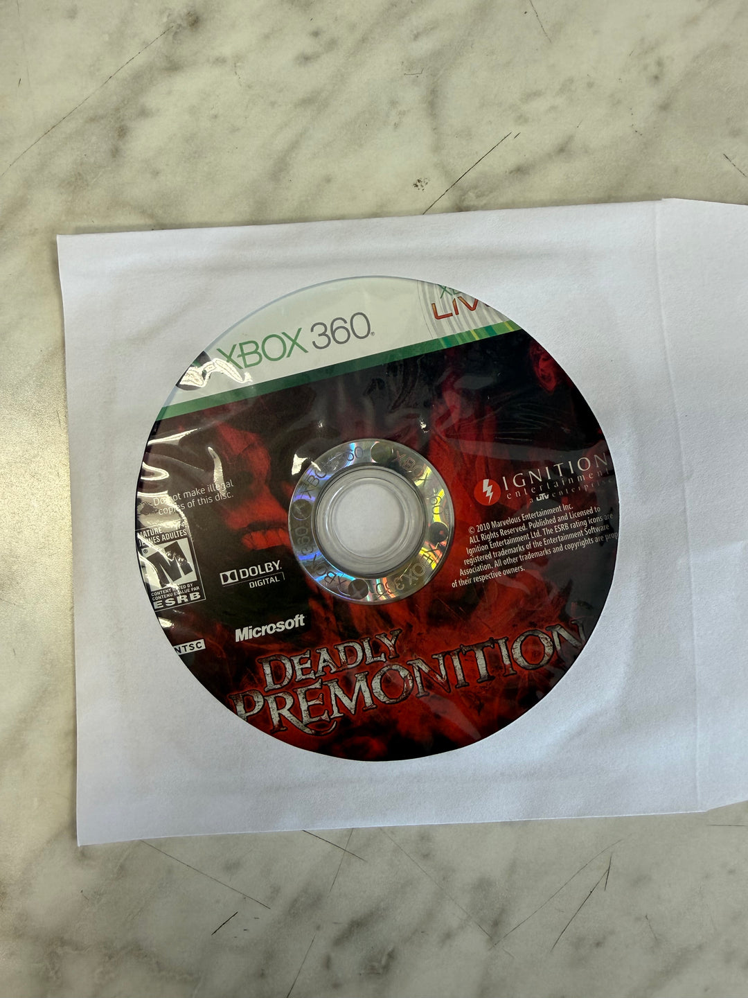 Deadly Premonition - Xbox 360