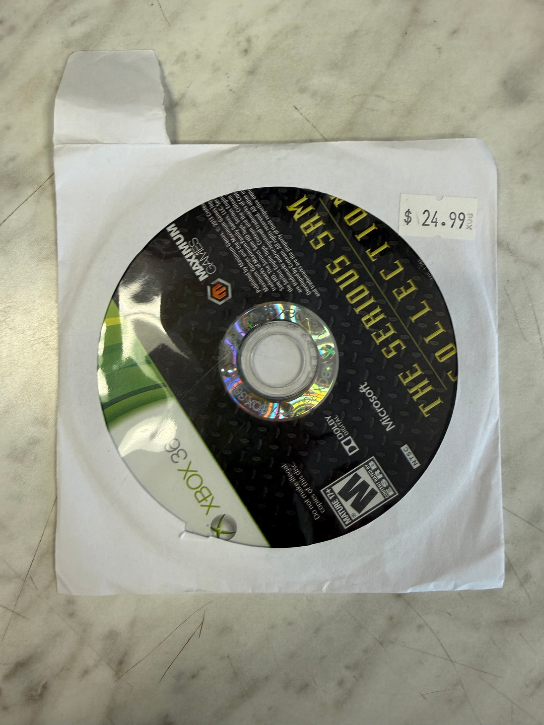 The Serious Sam Collection (DISC ONLY) - Xbox 360 DI61626