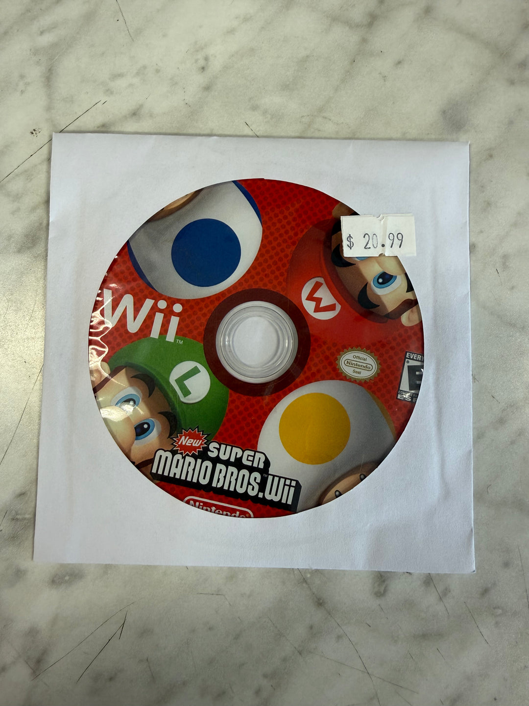 New Super Mario Bros. Wii (DISC ONLY) - Wii DI61626