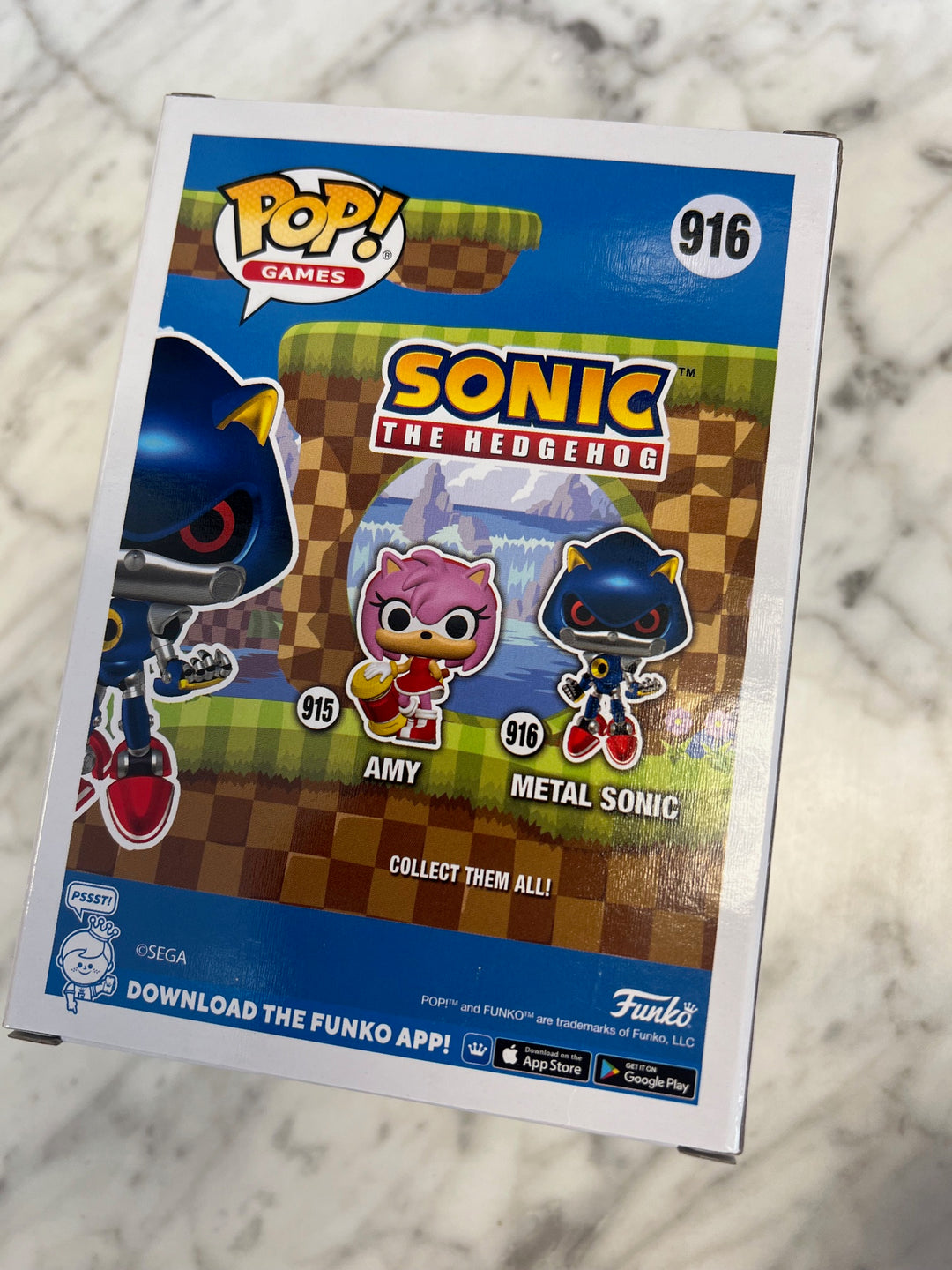 Funko Pop! Vinyl: Sonic The Hedgehog - Metal Sonic #916  FP9224