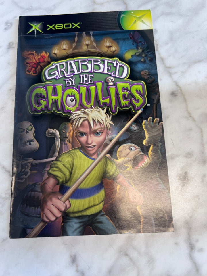 Grabbed By The Ghoulies Original Xbox MANUAL ONLY  MO91725