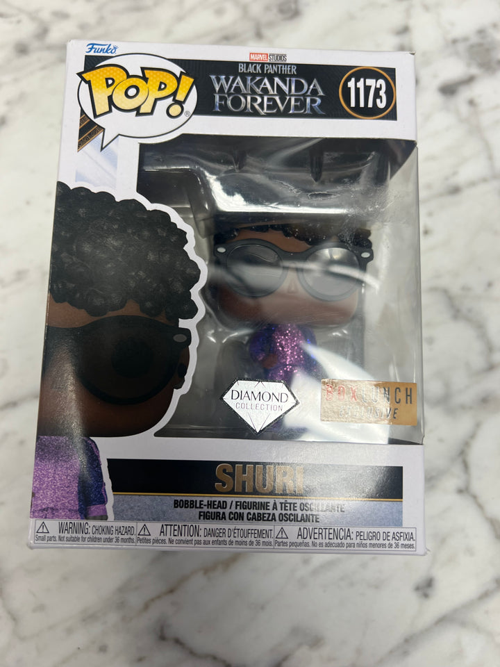 Funko Pop! Marvel - Shuri (Diamond Collection) 1173 - Box Lunch Exclusive FP12124